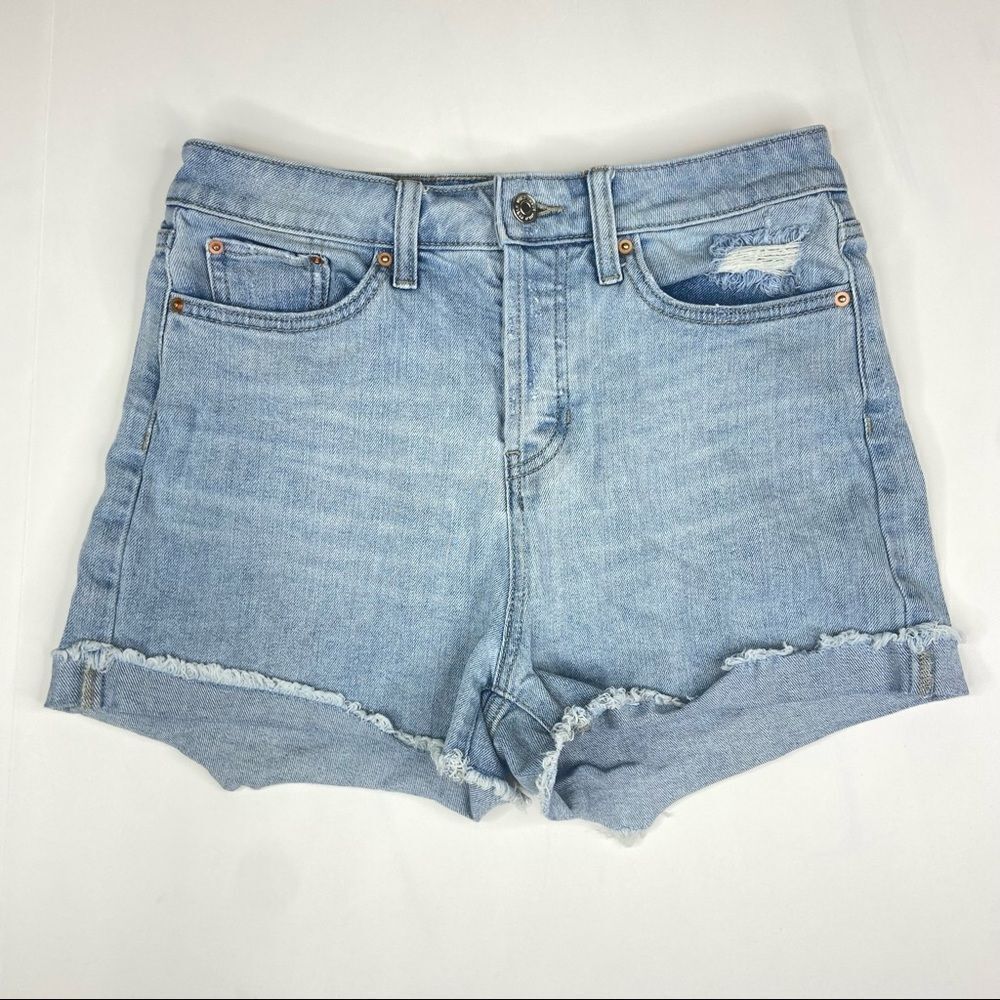 Wild Fable Cutoff Cuff High-Waisted Jean Shorts Size 4